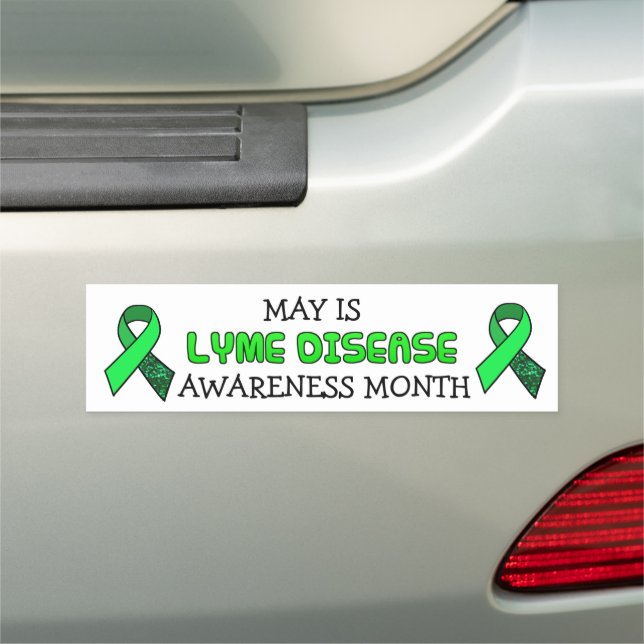 May is Lyme Disease Awareness Month Car Magnet (In Situ)