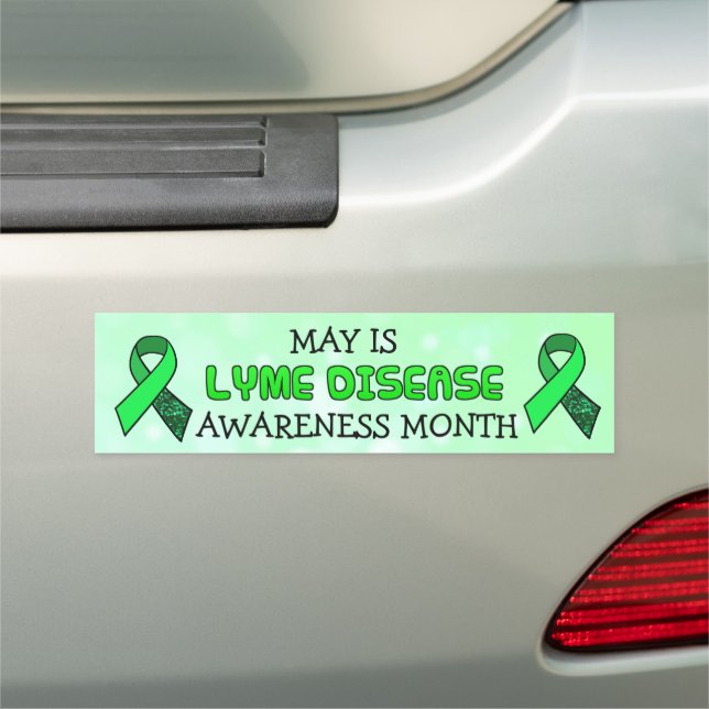 May is Lyme Disease Awareness Month Car Magnet (In Situ)