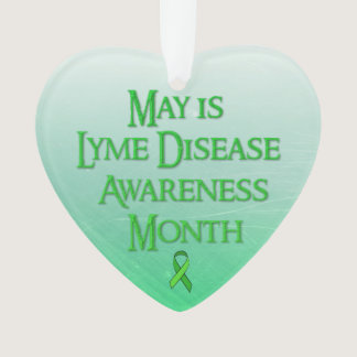 May is Lyme Disease Awareness Month Ornament