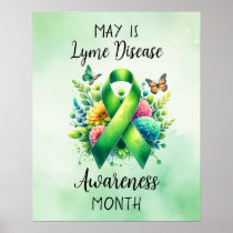 May is Lyme Disease Awareness Month Poster