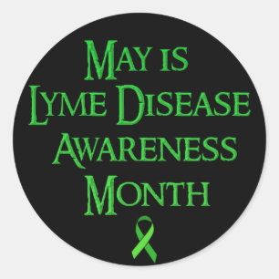 May is Lyme Disease Awareness Month Stickers