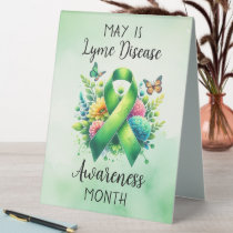 May is Lyme Disease Awareness Month Table Tent Sign