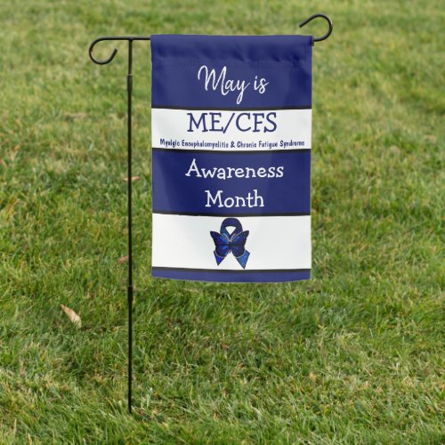 May is MECFS Awareness Month Garden Flag