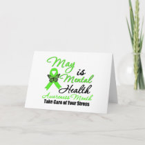 May is Mental Health Awareness Month Card