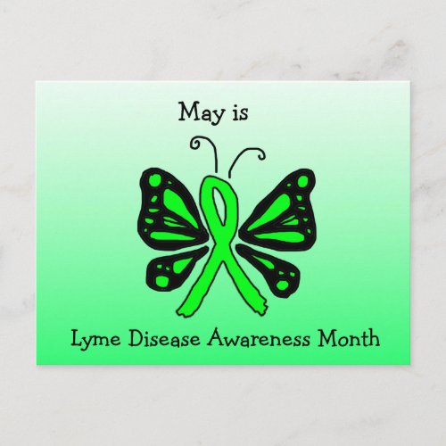 May is National  Lyme Disease Awareness Month Postcard