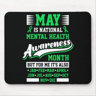 May is national mental health awareness month mouse pad