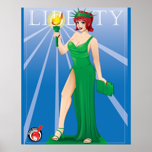 May Liberty Poster