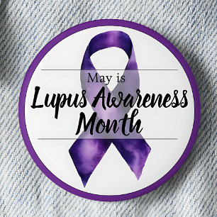 May Lupus Awareness Month Button