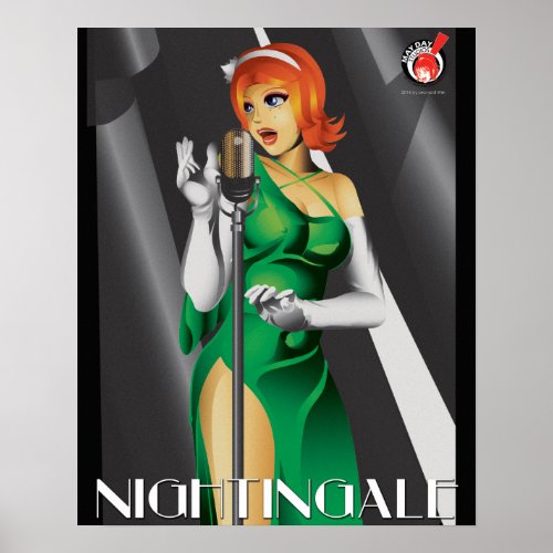 May Nightingale Poster