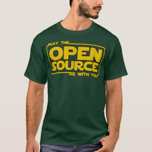 May Open Source programming funny devops linu T-Shirt