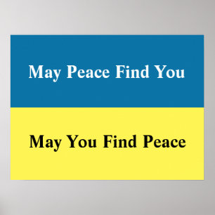 May Peace Find You Poster