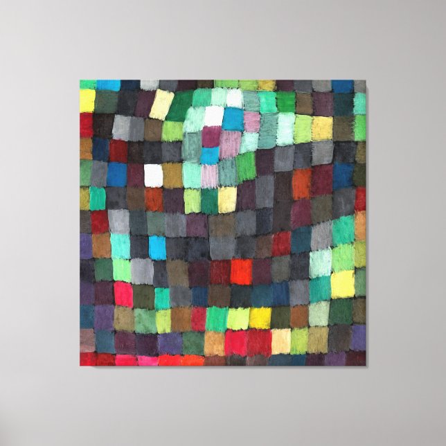 May Picture (1925) Paul Klee Canvas Print (Front)