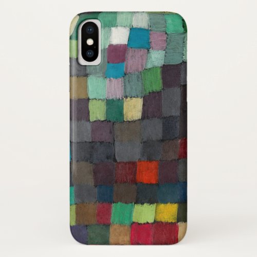 May Picture by Paul Klee 1925 iPhone X Case