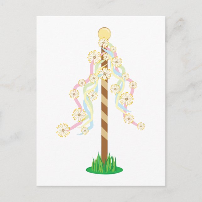 May Pole Postcard (Front)