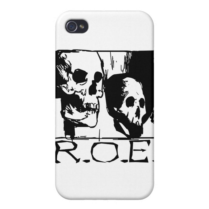 MAY ROE BLK iPhone 4/4S COVERS