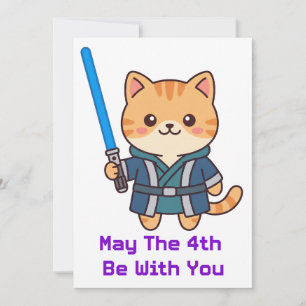 May the 4th Be With You Invitation