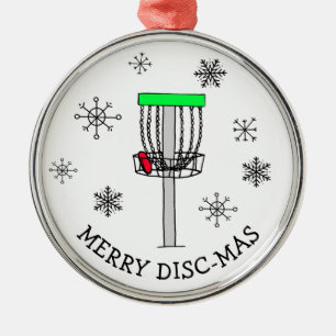 May the Course be with You, Disk Golf Metal Ornament