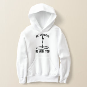 May the Course Be With You Funny Golf Gifts Hoodie