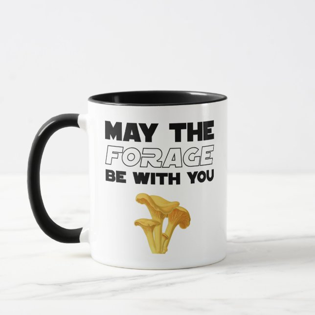 May The Forage Be With You Mug (Left)