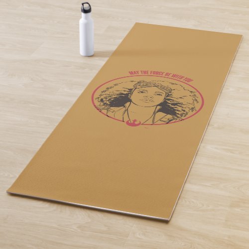 May The Force Be With You Jannah Graphic Yoga Mat