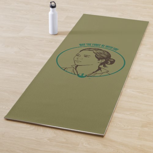 May The Force Be With You Rose Graphic Yoga Mat