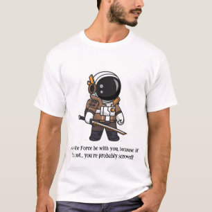 May The Force Be With You - T-Shirt
