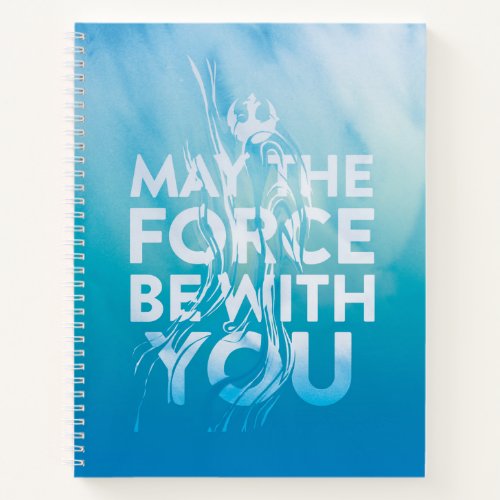 May The Force Be With You Watercolor Notebook