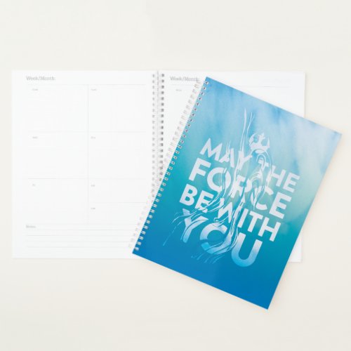 May The Force Be With You Watercolor Planner