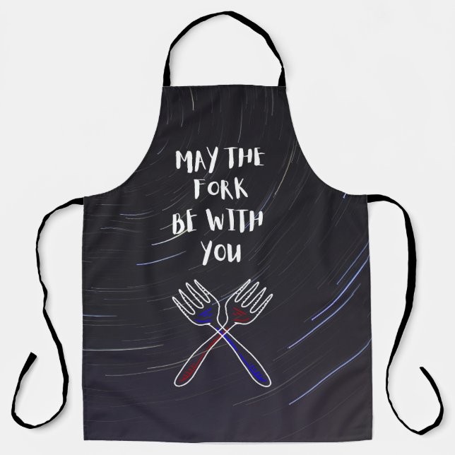 May the Fork be with You Apron (Front)