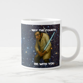 May the Fourth be with you (Math-ter)! Giant Coffee Mug