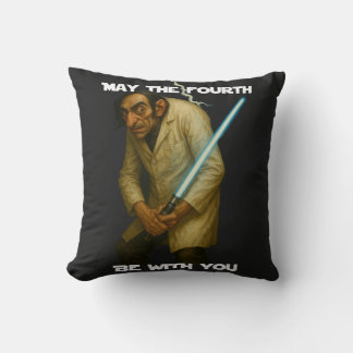 May the Fourth be with you (Math-ter)! Throw Pillow