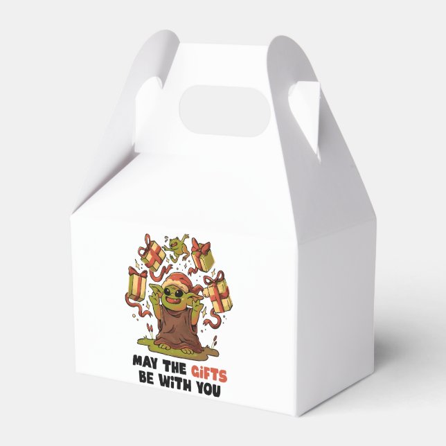 May the Gifts Be With You Favor Boxes (Front Side)