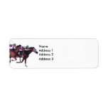 May The Horse Be With You!, Address 3, Address ... Label at Zazzle