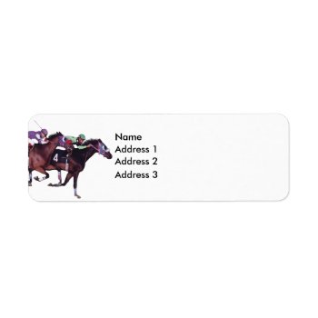 May The Horse Be With You!  Address 3  Address ... Label by bhymer at Zazzle