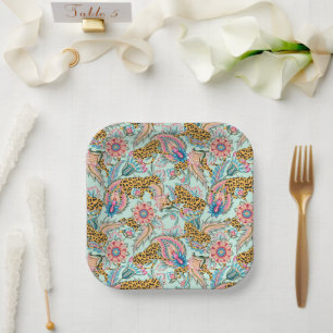 May The Jungle Be With You Paper Plates