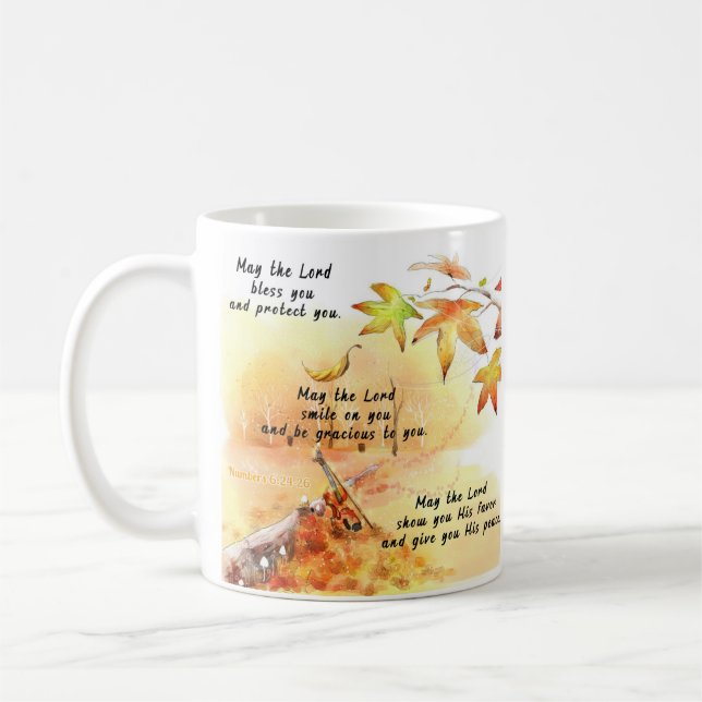 May the Lord bless you Coffee Mug (Left)