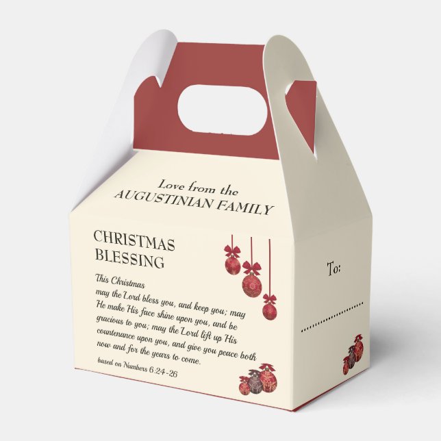 MAY THE LORD BLESS YOU FAVOR BOXES (Front Side)