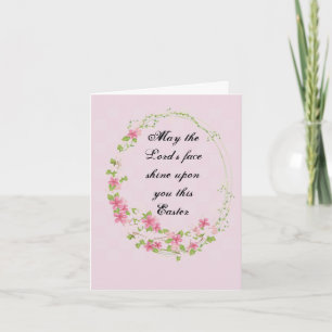 “May the Lord’s Face Shine” Easter Note Card