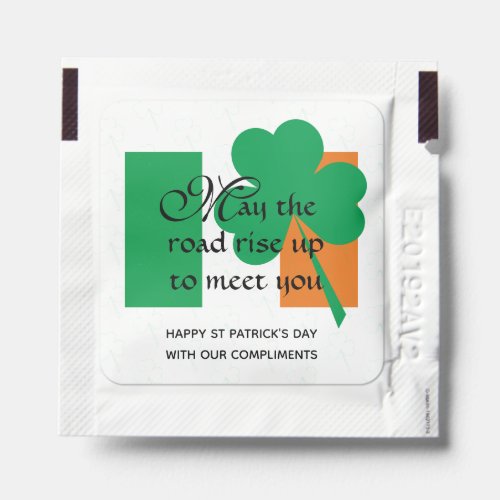 MAY THE ROAD RISE UP St Patricks Day Hand Sanitizer Packet