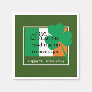 St Patricks Day Cocktail Napkins Funny Assorted Variety Pack Beverage Paper Napkins 64 Count Cocktail Party Supplies 