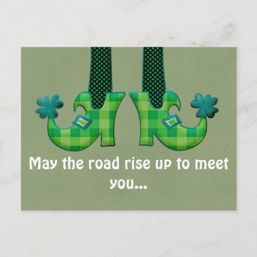 May The Road Rise Up To Meet You Postcard