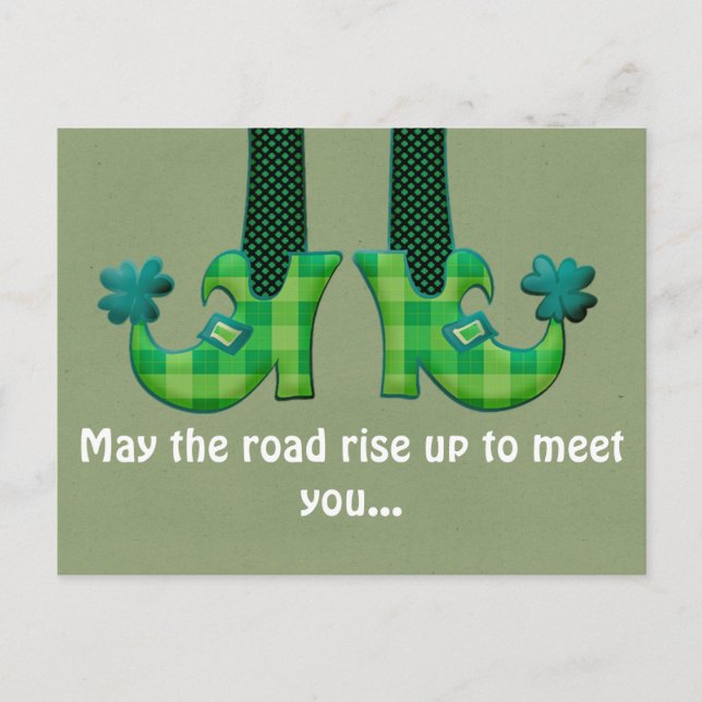 May The Road Rise Up To Meet You Postcard (Front)