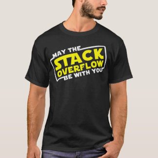 May The Stack Overflow Be With You Premium T-Shirt