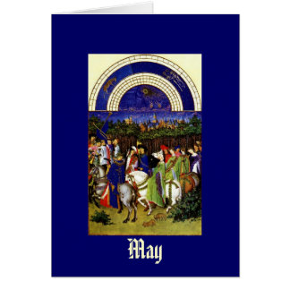 May - the Tres Riches Heures du Duc de Berry Cards