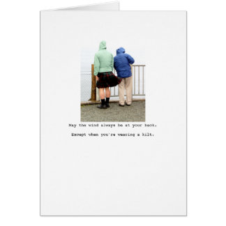 May the wind always be at your back...