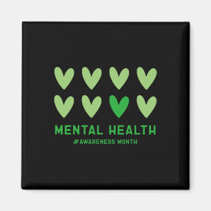 May We Wear Green Mental Health Awareness Month  Magnet