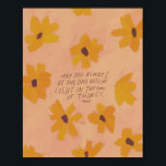 "May you always be the one noticing light.." Poster<br><div class="desc">- Made And Designed By Morgan Harper Nichols</div>