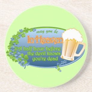 May You Be In Heaven Sandstone Coaster