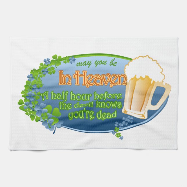 May You Be In Heaven Towel (Horizontal)