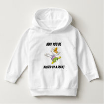 May You be Kicked by Duck! Ukrainian Toddler Hoodi Hoodie May You be Kicked by Duck! Ukrainian Toddler Hoodi Hoodie